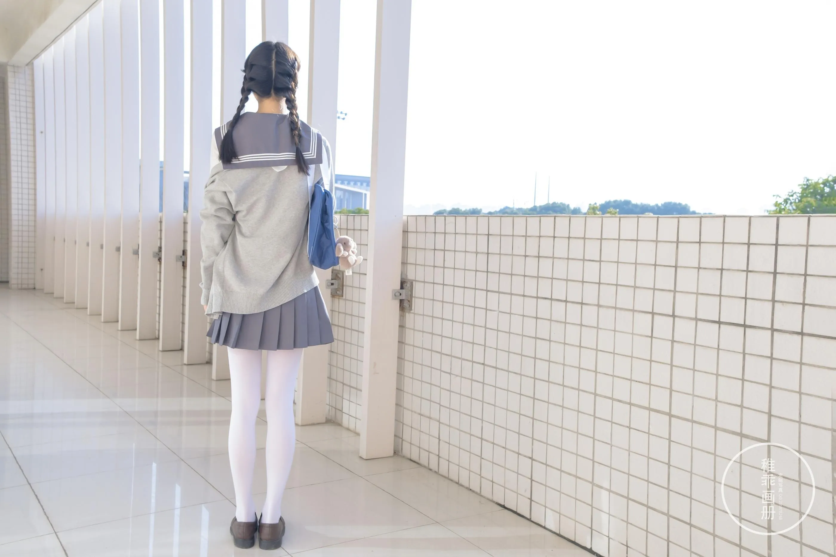 稚乖画册 – NO.05 晴空03 双马尾jk [71P]插图4